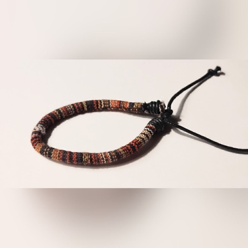 ‎Men's bracelet stripped punk new d76